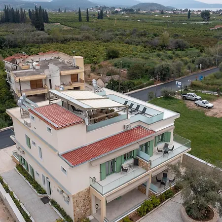 Apartment Deluxe 9, With Rooftop Terrace And Breathtaking Views Asini (Argolis)